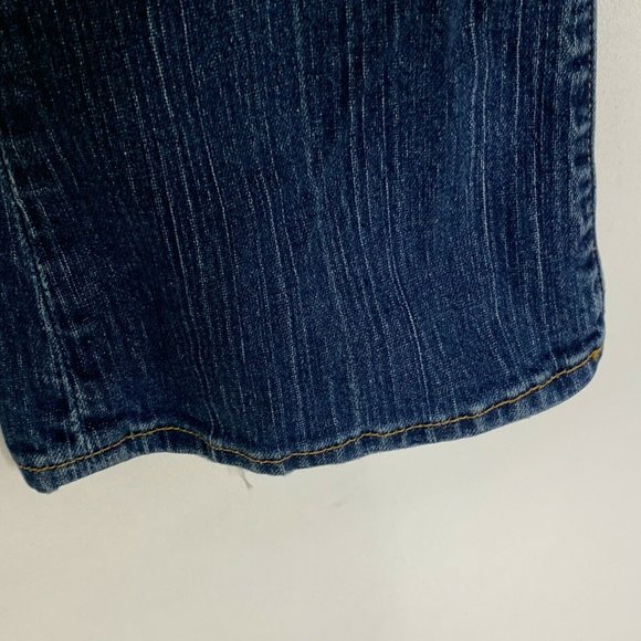 Old Navy Denim Women Jeans Blue Size 8 Short Low Waist Boot Cut Stretch‎ Pockets - Picture 3 of 11